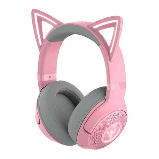 Razer Kraken Kitty V2 BT Quartz Wireless Gaming Headset